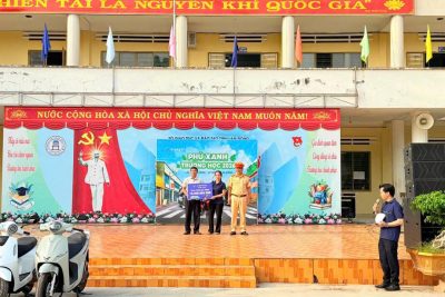 LAN TỎA Ý THỨC – PHỦ XANH TRƯỜNG HỌC – CHUNG TAY VÌ MỘT MÔI TRƯỜNG AN TOÀN, BỀN VỮNG